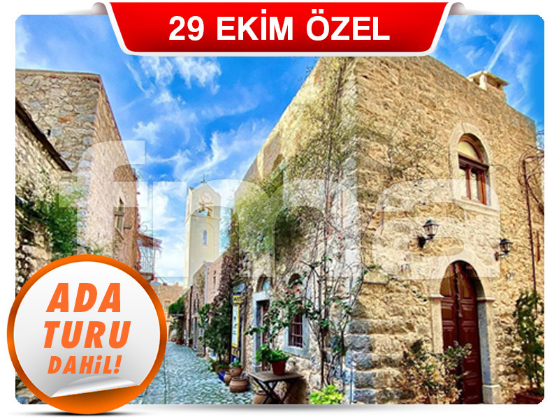 Çeşme Çıkışlı Günübirlik GÜNEY SAKIZ ADASI TURU 