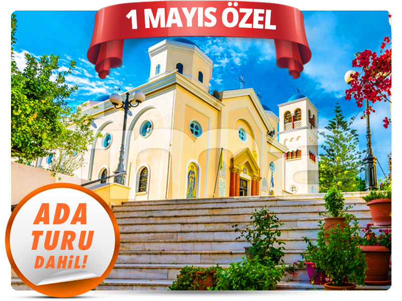 İzmir Çıkışlı Günübirlik KOS ADASI TURU - 1 Mayıs Özel -