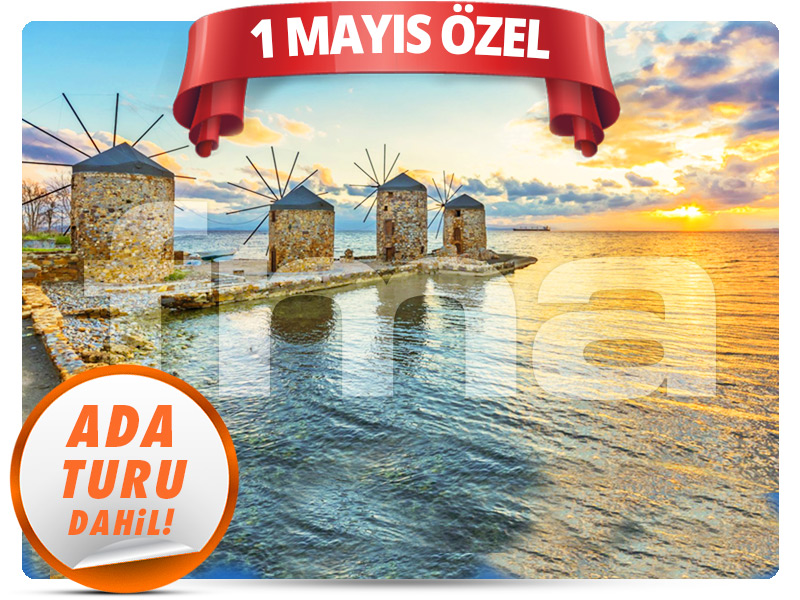 İzmir Çıkışlı Günübirlik SAKIZ ALIŞVERİŞ TURU - 1 Mayıs Özel -