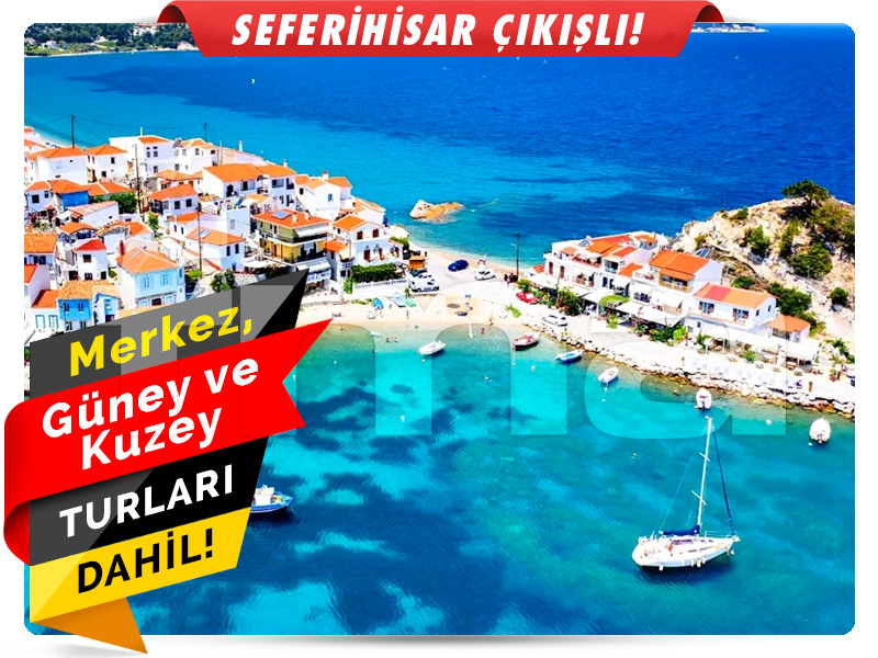 SAMOS (SİSAM) ADASI ''ŞOK KAMPANYA'' (Seferihisar'dan)