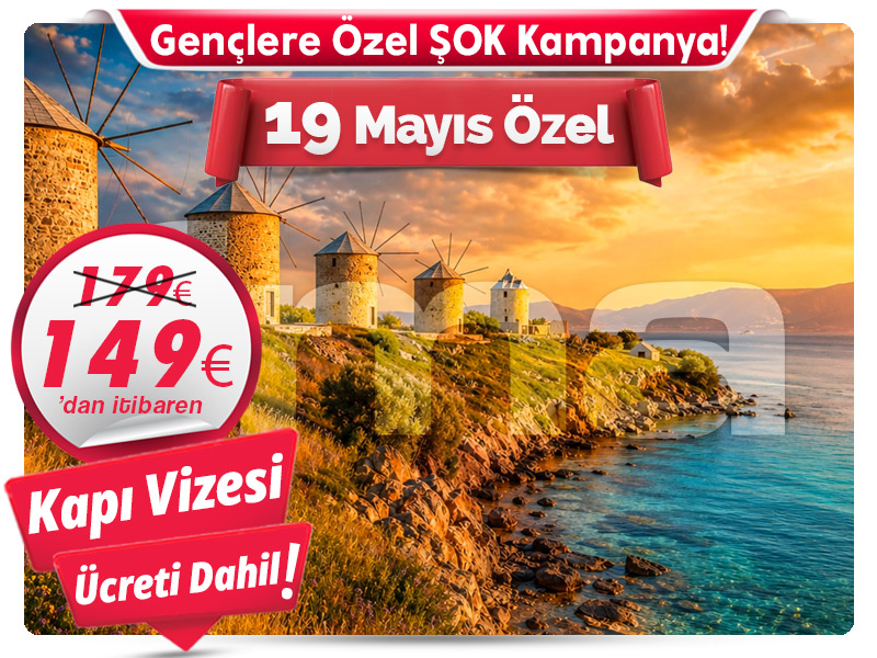 Günübirlik SAKIZ ADASI TURU - 19 Mayıs Özel ŞOK KAMPANYA! -