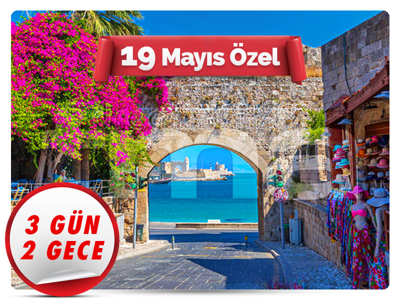 RODOS ADASI TURU - 19 Mayıs Özel - 3 Gün - 2 Gece