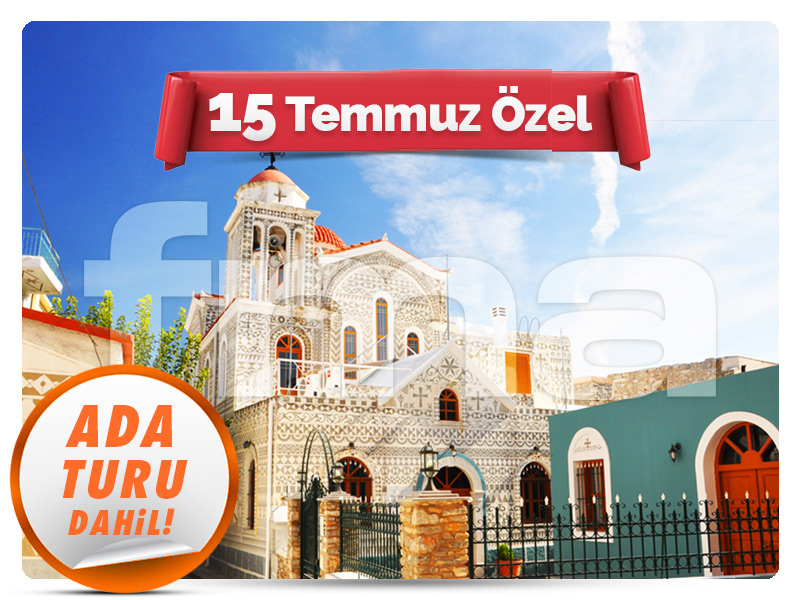 İzmir Çıkışlı Günübirlik GÜNEY SAKIZ ADASI TURU - 15 Temmuz Özel -