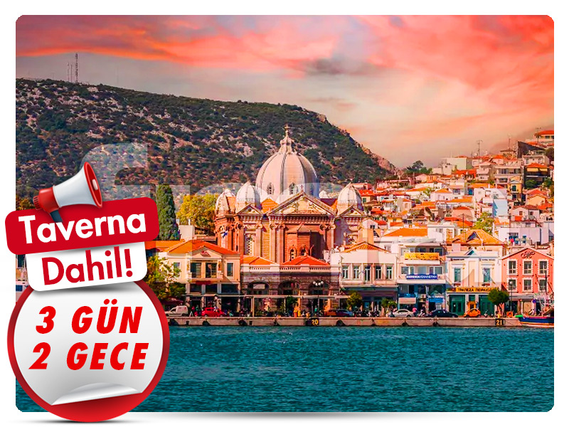 Büyük MİDİLLİ (LESBOS) ADASI TURU - 3 Gün - 2 Gece 