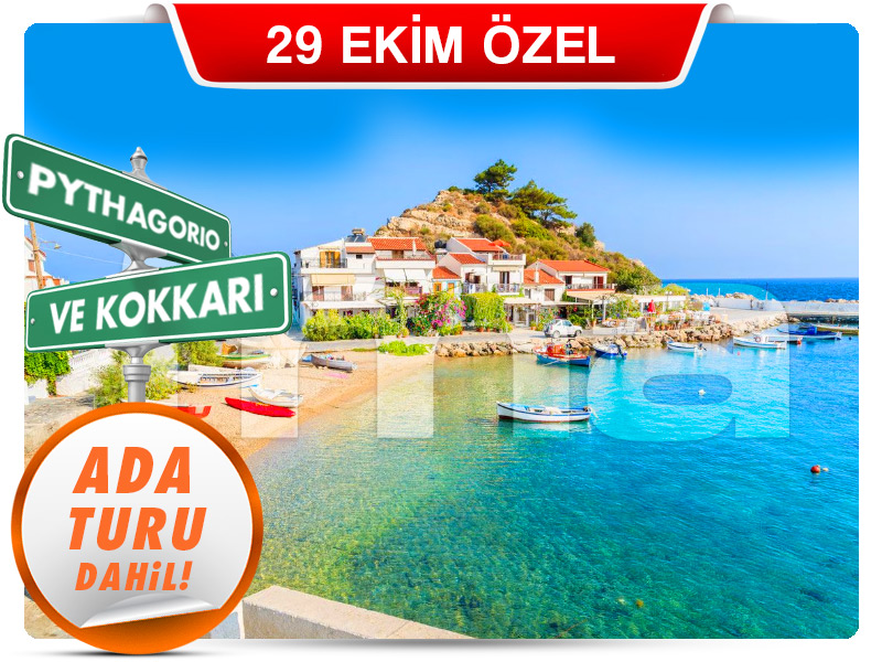 İzmir Çıkışlı Günübirlik SAMOS ADASI TURU ''29 Ekim Özel''