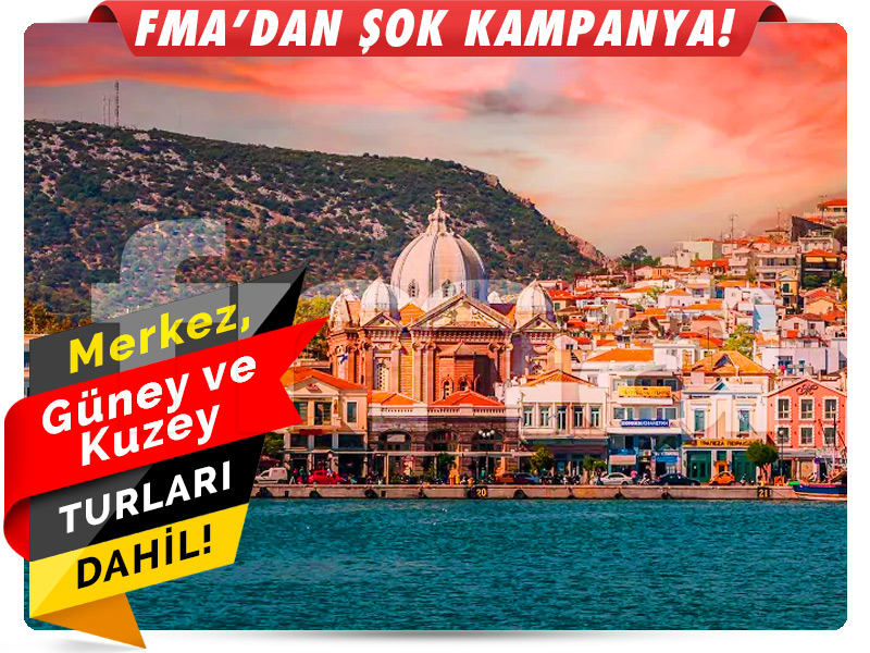 MİDİLLİ (LESBOS) ADASI TURU ''Midilli Adası'na Rüya Gibi Bir Yolculuk''