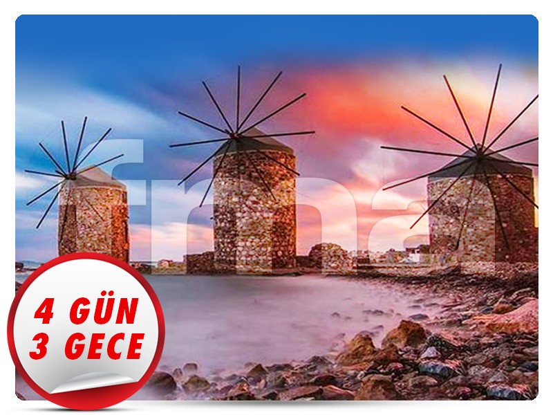 Büyük SAKIZ (CHIOS) ADASI - 4 Gün - 3 Gece (Ekim Ayı Özel)