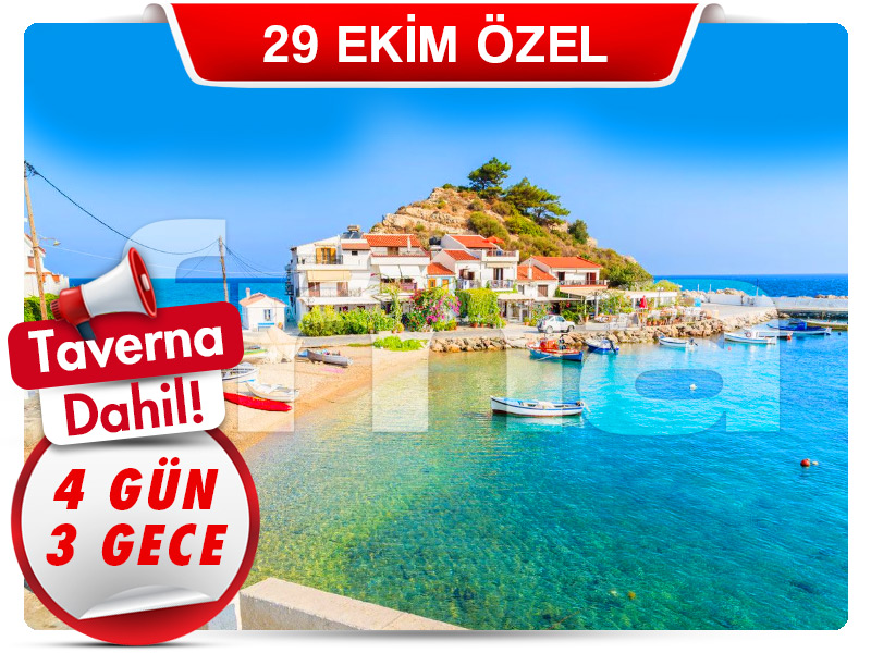 Büyük SAMOS (SİSAM) ADASI - 4 Gün - 3 Gece 