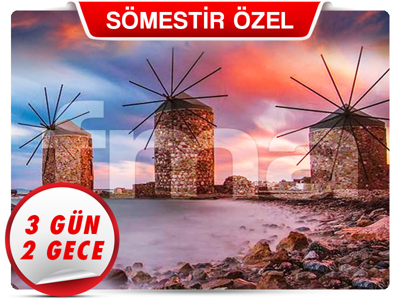 Büyük SAKIZ (CHIOS) ADASI - 3 Gün - 2 Gece (Sömestir Özel)