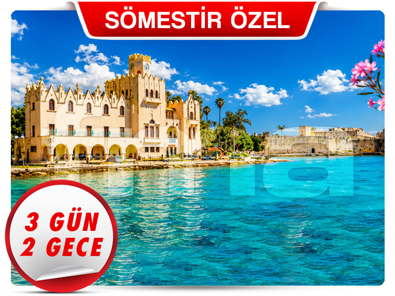 MEGA KOS ADASI TURU - 3 Gün - 2 Gece (Sömestir Özel)